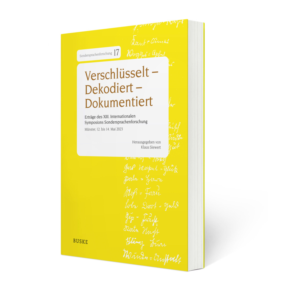 Verschlüsselt – Dekodiert – Dokumentiert