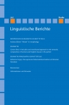 Linguistische Berichte Heft 262
