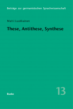 These, Antithese, Synthese
