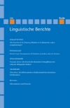 Linguistische Berichte Heft 234