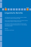 Linguistische Berichte Heft 263