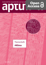 Aptum, Zeitschrift für Sprachkritik und Sprachkultur 20. Jahrgang. 2024, Heft 3